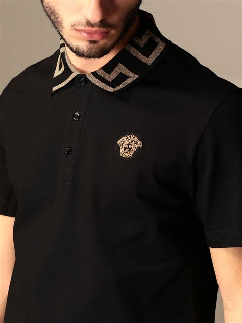 replica versace polo shirts|versace polo shirts for men.